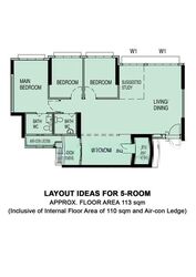 Blk 464A West Plains @ Bukit Batok (Bukit Batok), HDB 5 Rooms #602060191